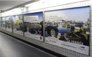 Vendée Tourisme s'affiche dans le métro parisien et organise un jeu-concours