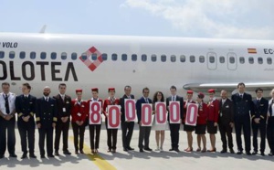 Volotea célèbre son 8 millionième passager