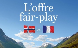 Hurtigruten joue la carte du "fair-play" avec une offre spéciale Norvège-France