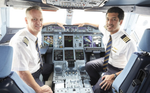 Emirates propose une visite à 360° du cockpit d'un A380