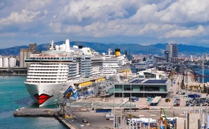 Barcelone veut porter à 30 euros la taxe sur les croisières en escale