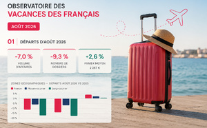 Baromètre EDV - Orchestra : les réservations repartent en août, mais l’été 2026 reste en retrait