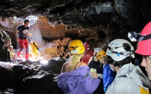La Réunion : dans les tunnels de lave du Piton de la Fournaise
