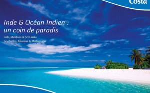 Costa Croisières : une mini-brochure Inde et Océan Indien