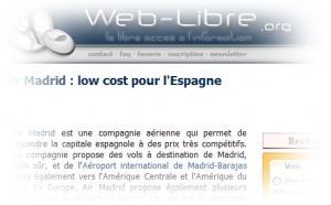 Air Madrid : quand Web-Libre.org ressuscite les morts...