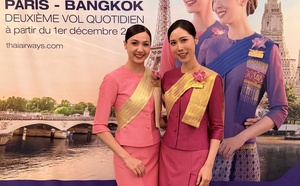 THAI Airways : 2e fréquence quotidienne au départ de Paris et montée en gamme !