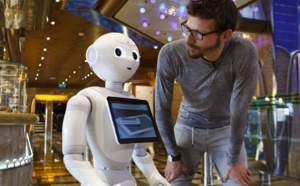 Costa Croisières : 5 robots Pepper montent à bord du Costa Diadema