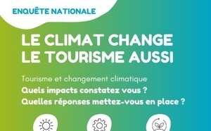 Tourisme : une enquête nationale sur l’impact du changement climatique sur l’activité