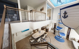 MSC Croisières dévoile une suite hors normes avec cinéma privé et porte secrète