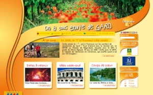 CDT du Gard : le site Internet fait peau neuve