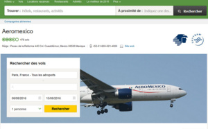 Aeromexico partenaire de TripAdvisor
