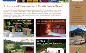 Clévacances : nouveau site Internet consacré au Puy-de-Dôme