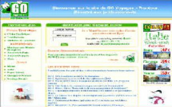 Go Voyages : le site B2B revu et corrigé