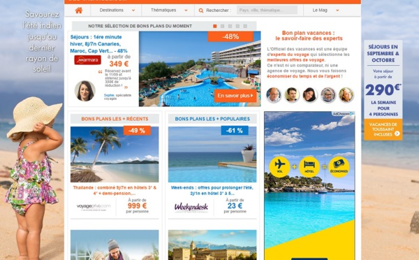 Bons plans voyage : L’Officiel des Vacances en passe d'être racheté
