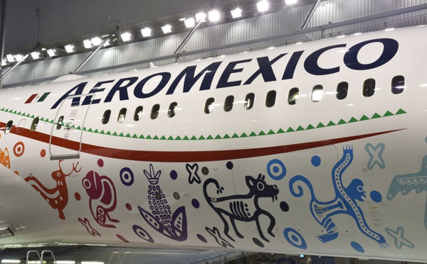 Aeromexico : un Dreamliner aux couleurs du Quetzalcoatl