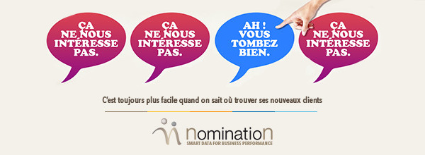 Nomination à la pointe de l'information BtoB