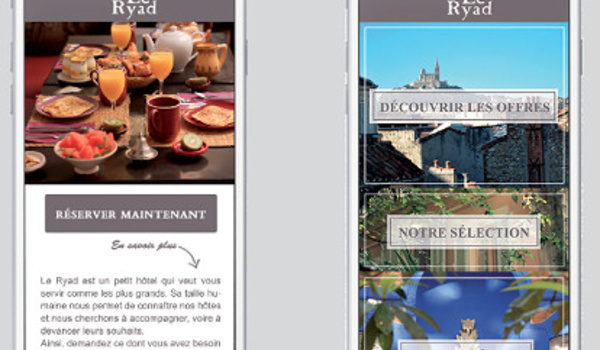 Marseille : l'hôtel Le Ryad lance son application mobile