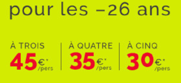 TGV Lyria lance une offre pour les jeunes de moins de 26 ans