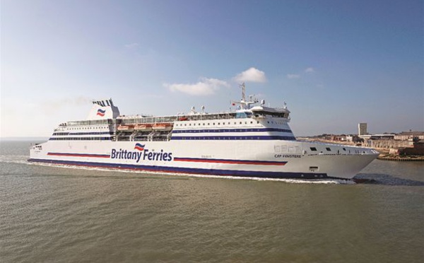 Brittany Ferries : trafic passagers en hausse de 4% sur un an