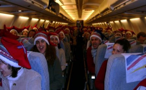 Les lutins du Père Noël s'envolent en Laponie