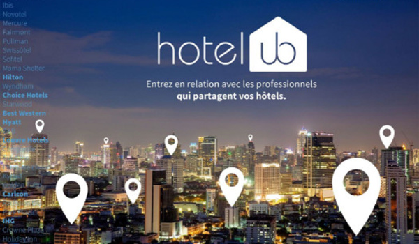 Hotelub : l'application pour les professionnels en déplacement lancée en France