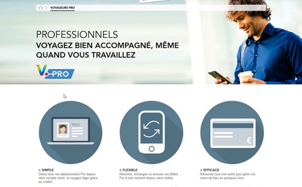 TPE, PME :  Voyages-sncf.com lance V.Pro une nouvelle plateforme pour les voyageurs pros