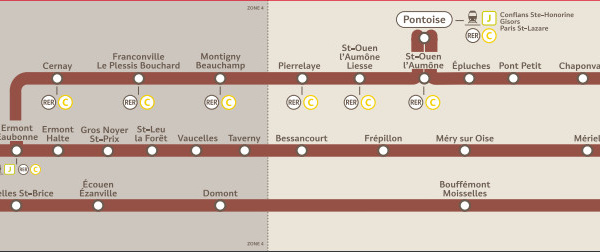 Île-de-France : fortes perturbations sur la ligne H du Transilien