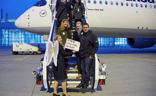 Lufthansa reçoit son premier Airbus A350-900
