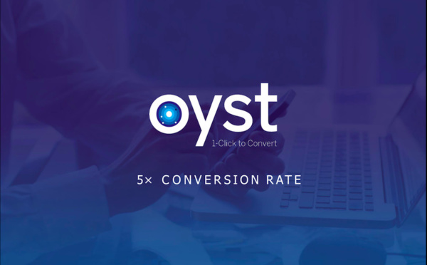 Oyst, le paiement en 1 clic multiplie le taux de conversion