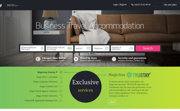 MagicStay développe son offre sur le segment haut de gamme