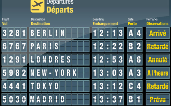 Grève des contrôleurs aériens : Air France, Aigle Azur, Ryanair, easyjet... suppriment des vols !