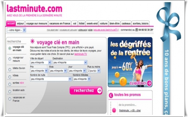 Lastminute change de trip et réinvente son business model !