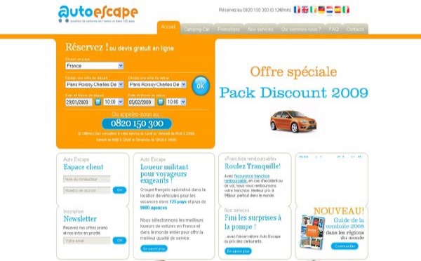 Autoescape s’attaque au btob à l'international avec Car4Leisure