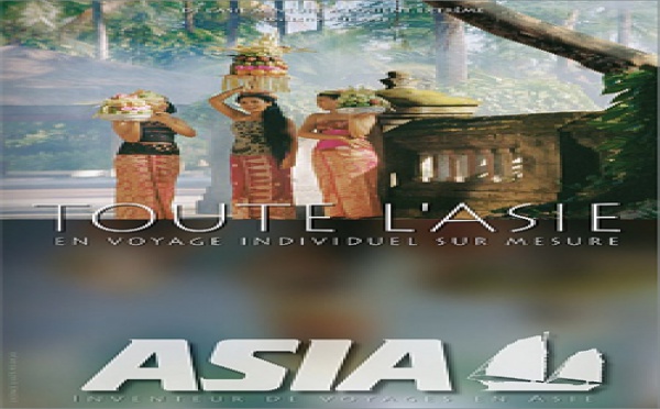 Asia lance le concept de villas à louer dans sa brochure ''Plages d'Asie''