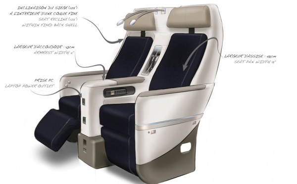 Air France : nouvelle cabine Premium Voyageur sur le long-courrier