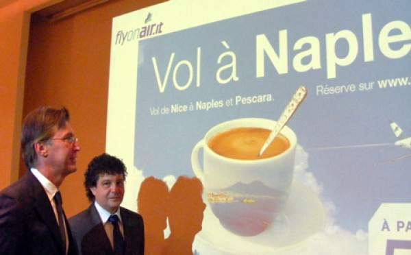Flyonair : inauguration du Nice Naples le 30 mai avec un vol gratuit !