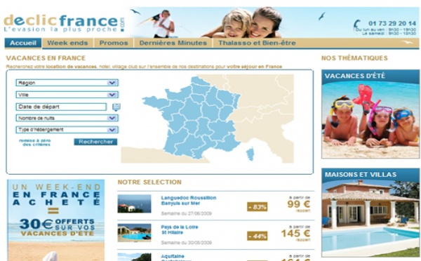 Destination France : Travelfactory lance Declicfrance.com