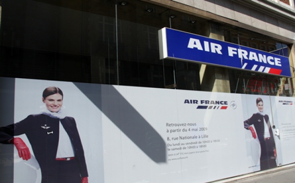Lille : ouverture d'une agence avec le nouveau logo Air France