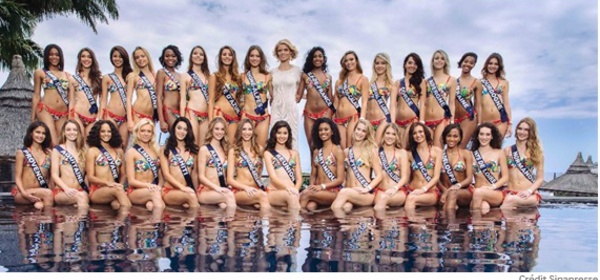 Les Miss France en Californie avec Air Tahiti Nui