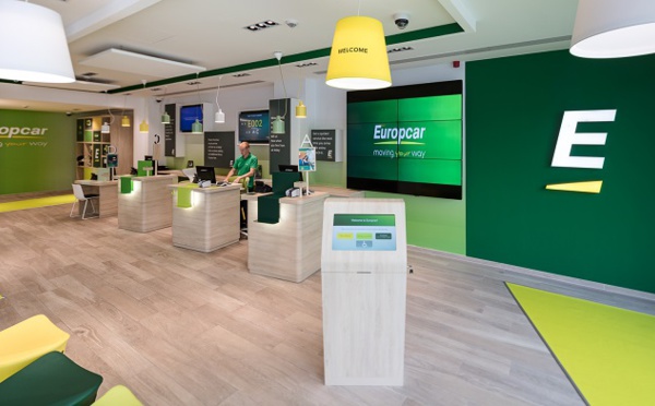 Location de véhicules : Europcar lance une nouveau concept d'agences