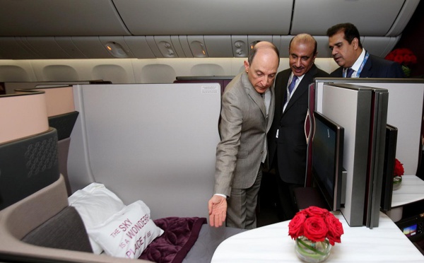 Classe affaires : Qatar Airways présente son nouveau siège Qsuite