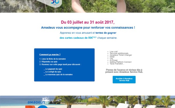 Formation : Amadeus lance l'Amadeus Summer Camp
