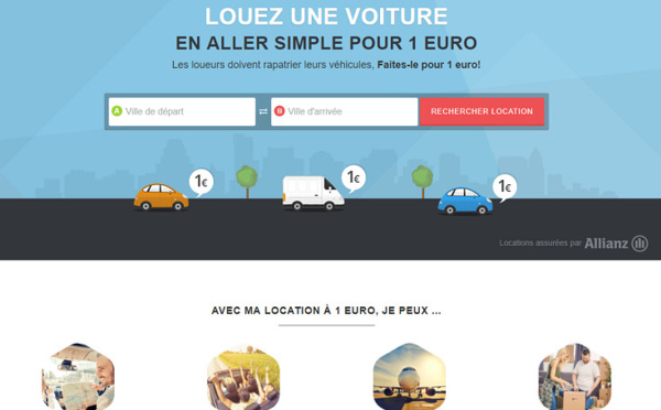 DriiveMe : la plateforme qui permet de louer des voitures à 1€