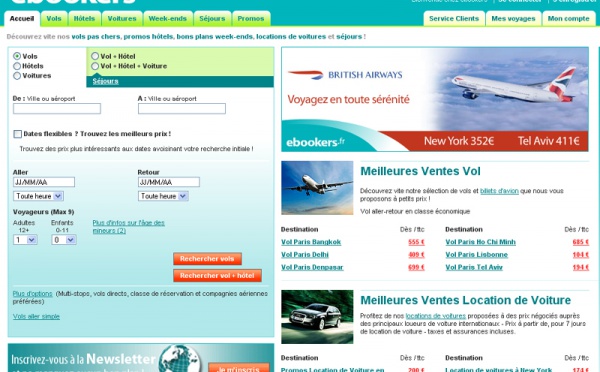 IV - Ebookers.fr : ''ebookers.fr affiche une croissance modérée cet été''