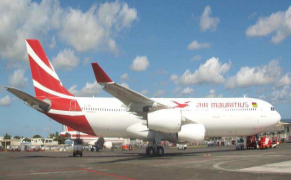 Air Mauritius : un 1er A340 aux nouvelles couleurs
