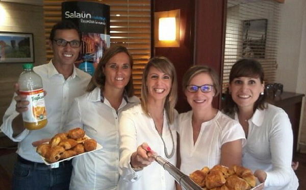 Salaün offre le petit-déjeuner à ses clients