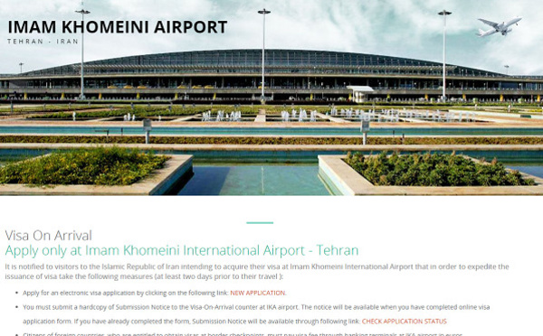 Iran : un site Internet pour accélérer la délivrance des visas