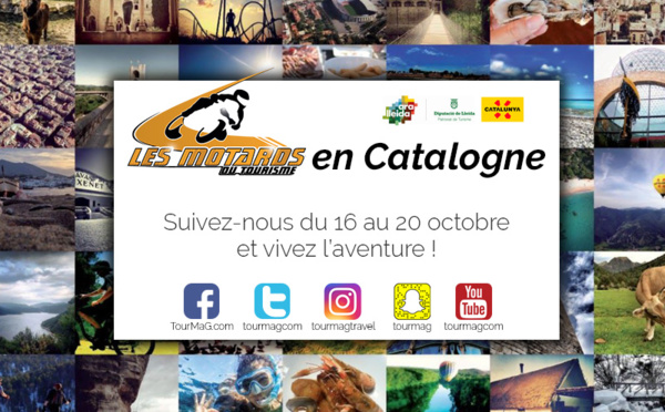 Suivez les Motards du Tourisme sur les routes de Catalogne !