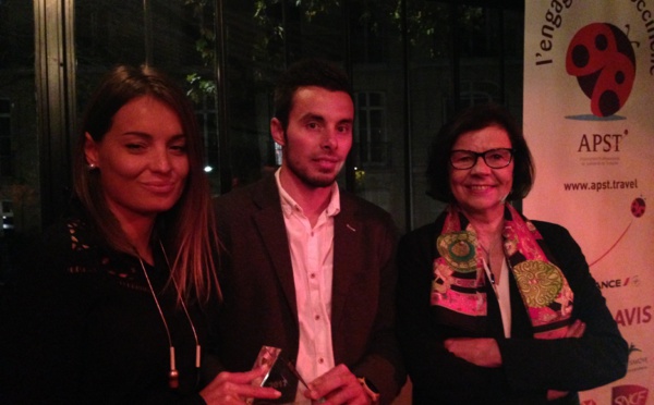 Cap Mystère reçoit le prix Jeune entrepreneur du Tourisme de l'APST