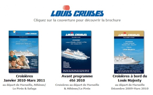 LOUIS CRUISES : croisières janvier 2010-mars 2011 sur Brochuresenligne.com